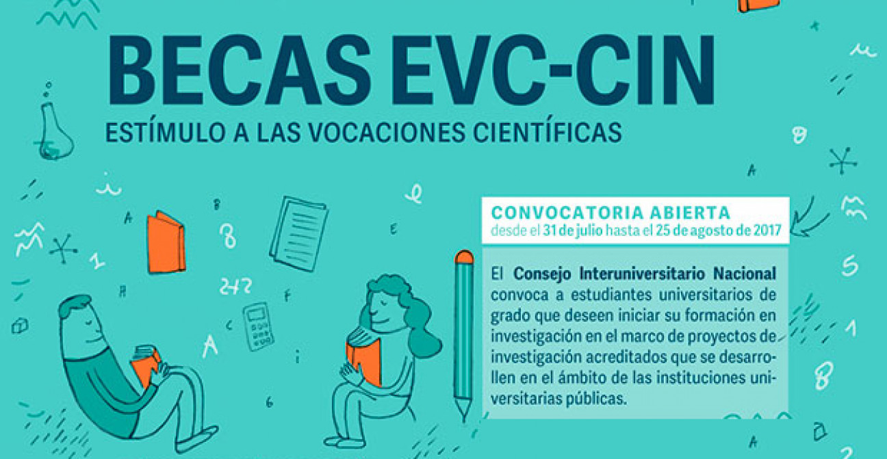 imagen Becas EVC-CIN 2017: Anuncio de convocatoria