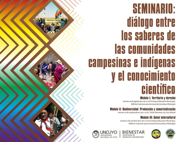 imagen Seminario Diálogo entre los saberes de las comunidades campesinas e indígenas y el conocimiento científico en el sur provincial