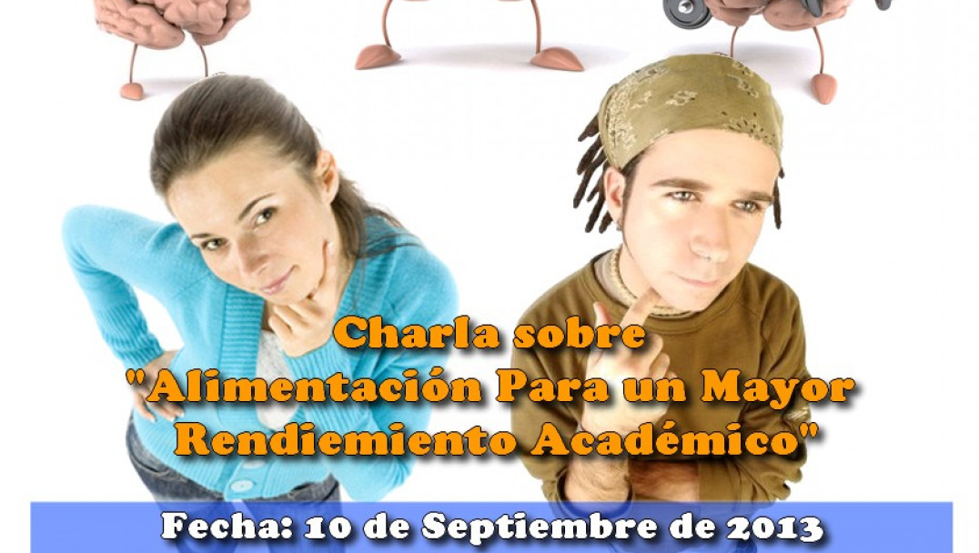 imagen Charla "Alimentación para un mayor rendimiento académico"