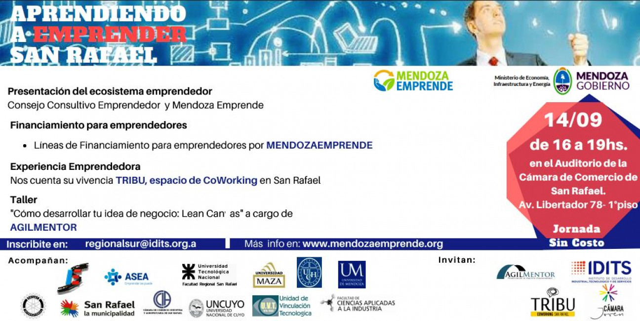 imagen Taller gratuito "Aprendiendo a emprender"