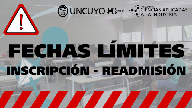 imagen Fechas límites para reinscripción y solicitud de readmisión Ciclo lectivo 2019
