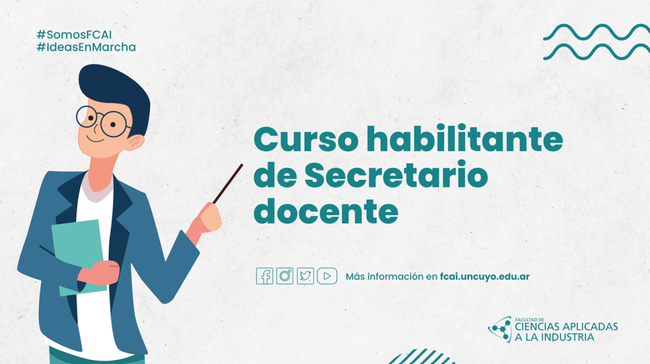 imagen Curso habilitante para secretario docente