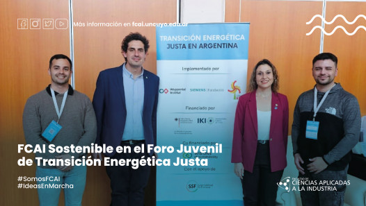 imagen FCAI Sostenible en el Foro Juvenil de Transición Energética Justa