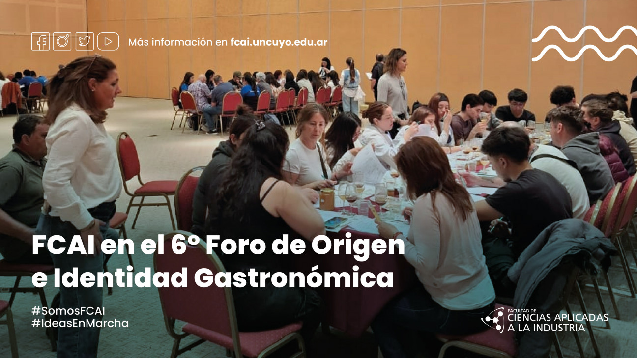 imagen FCAI en el 6° Foro de Origen e Identidad Gastronómica