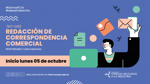 imagen REDACCIÓN DE CORRESPONDENCIA COMERCIAL (E17-O15)