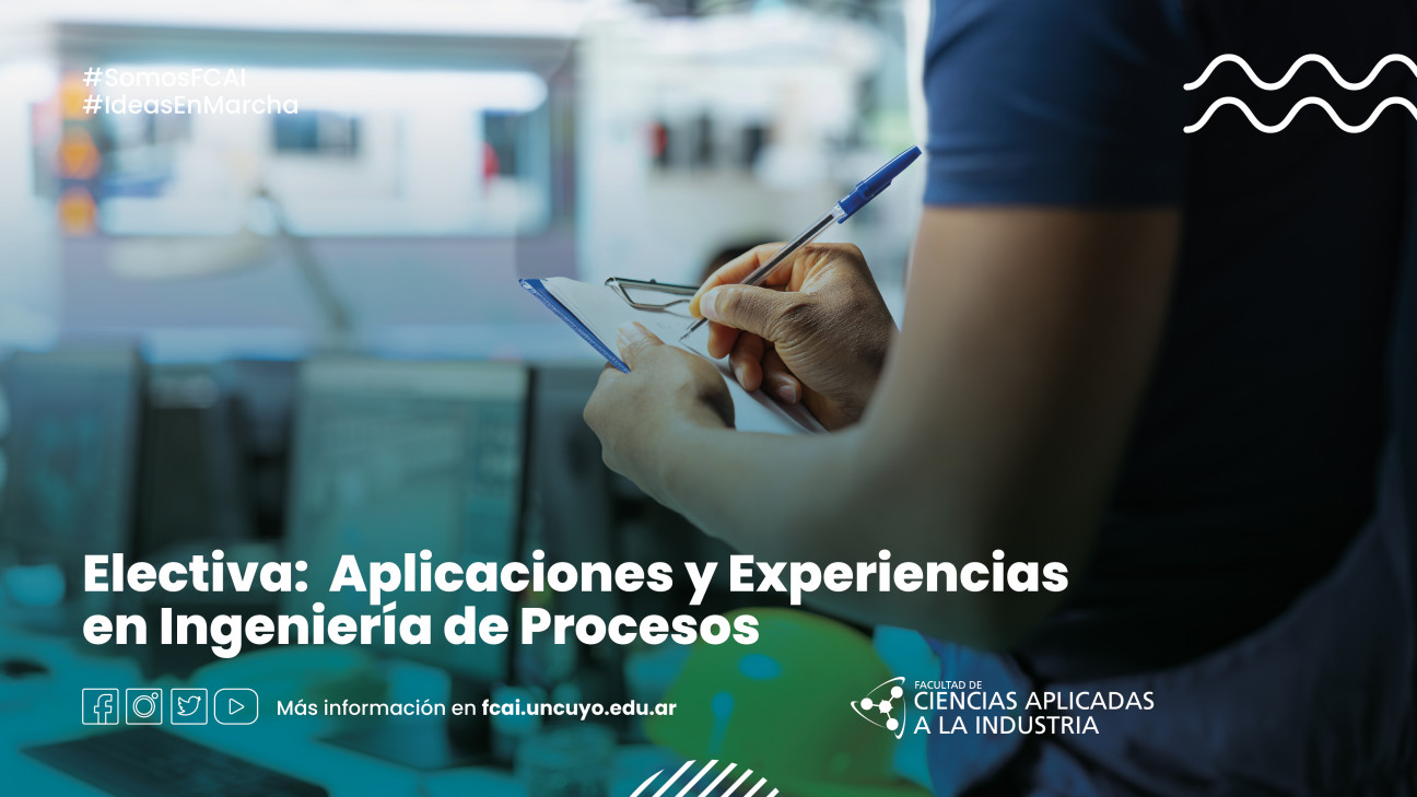 imagen Electiva Aplicaciones y Experiencias en Ingeniería de Procesos