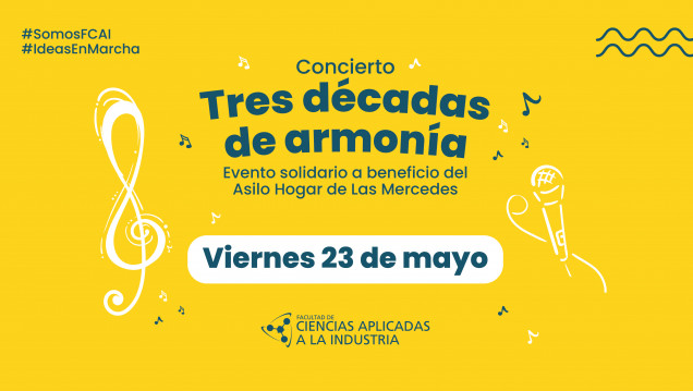imagen Concierto "tres décadas de armonía"