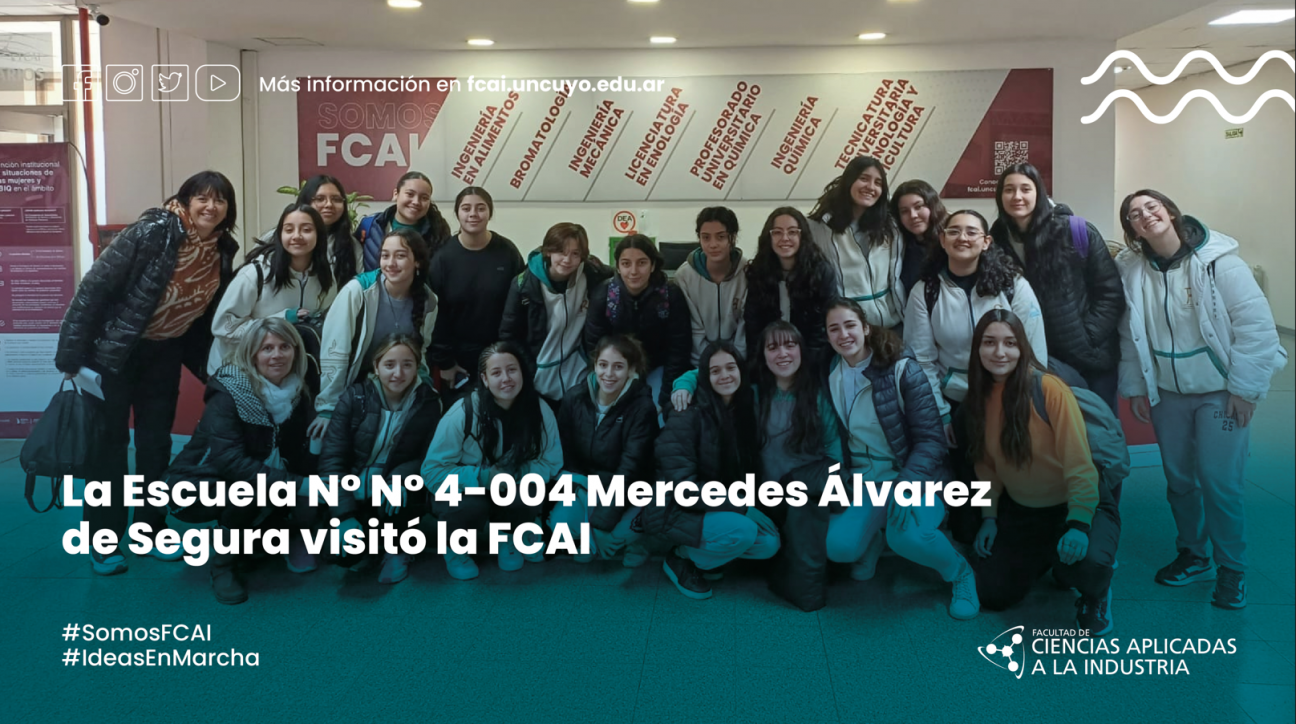 imagen La Escuela N° 4-004 Mercedes Álvarez de Segura visitó la FCAI