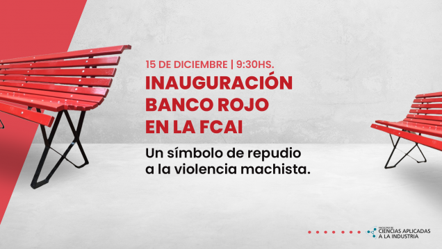 imagen Inauguración Banco Rojo en la FCAI
