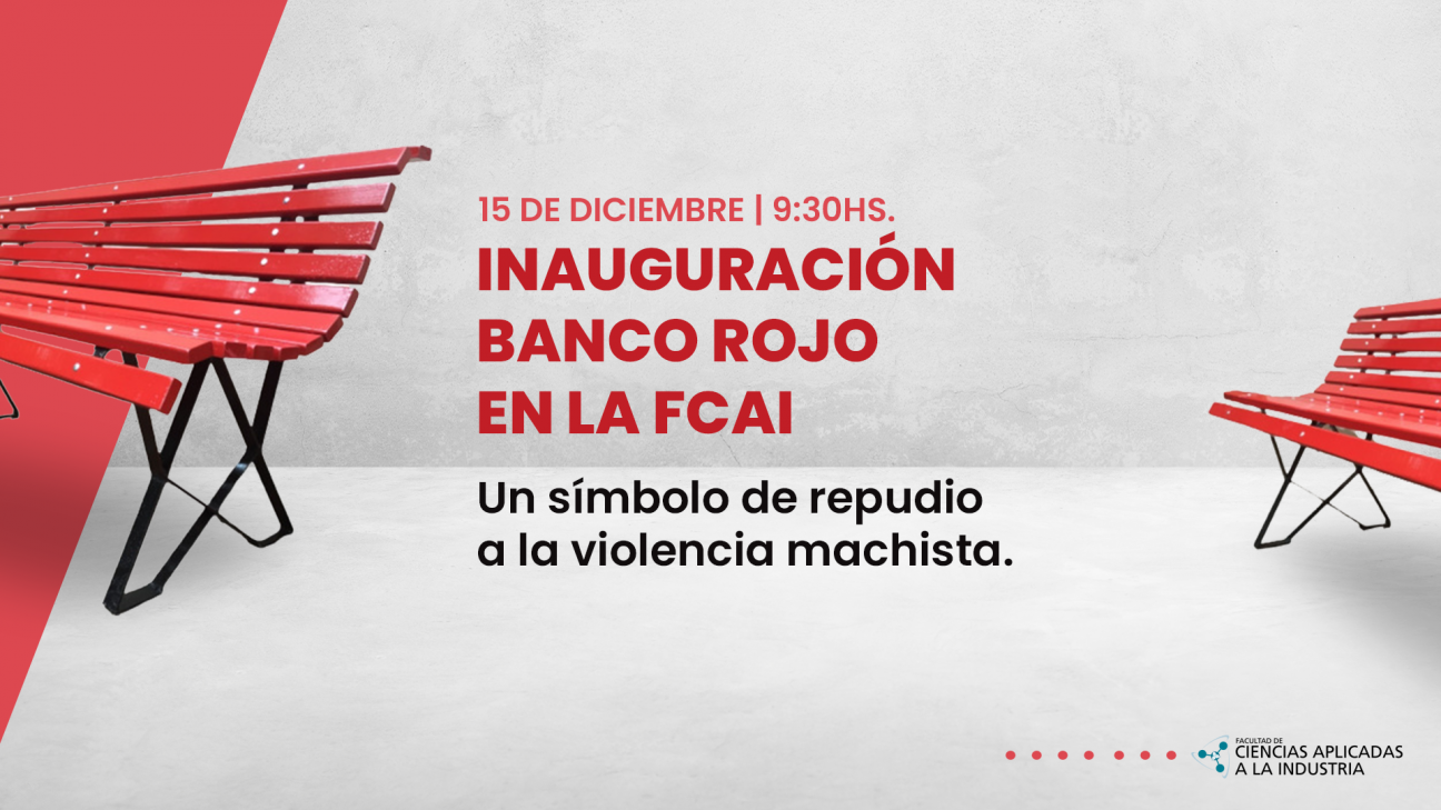 imagen Inauguración Banco Rojo en la FCAI