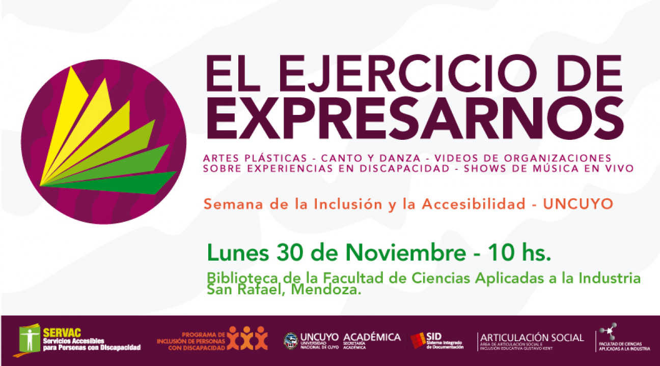 imagen Muestra de Arte y exposición: " El ejercicio de expresarnos"