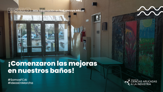 imagen ¡Comenzaron las mejoras en nuestros baños!