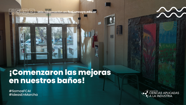 imagen ¡Comenzaron las mejoras en nuestros baños!