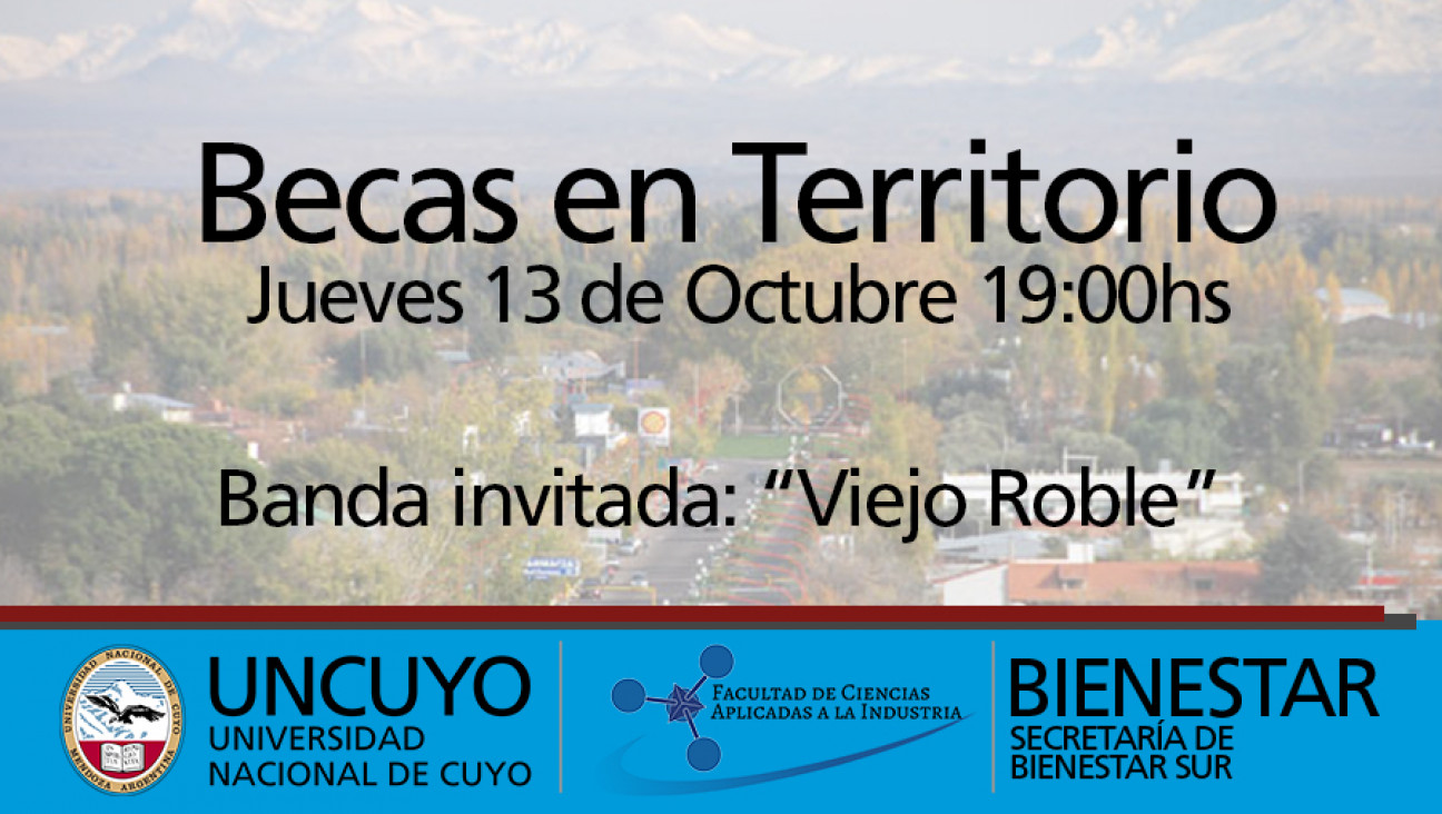 imagen Se realizará la presentación de las Becas en Territorio 