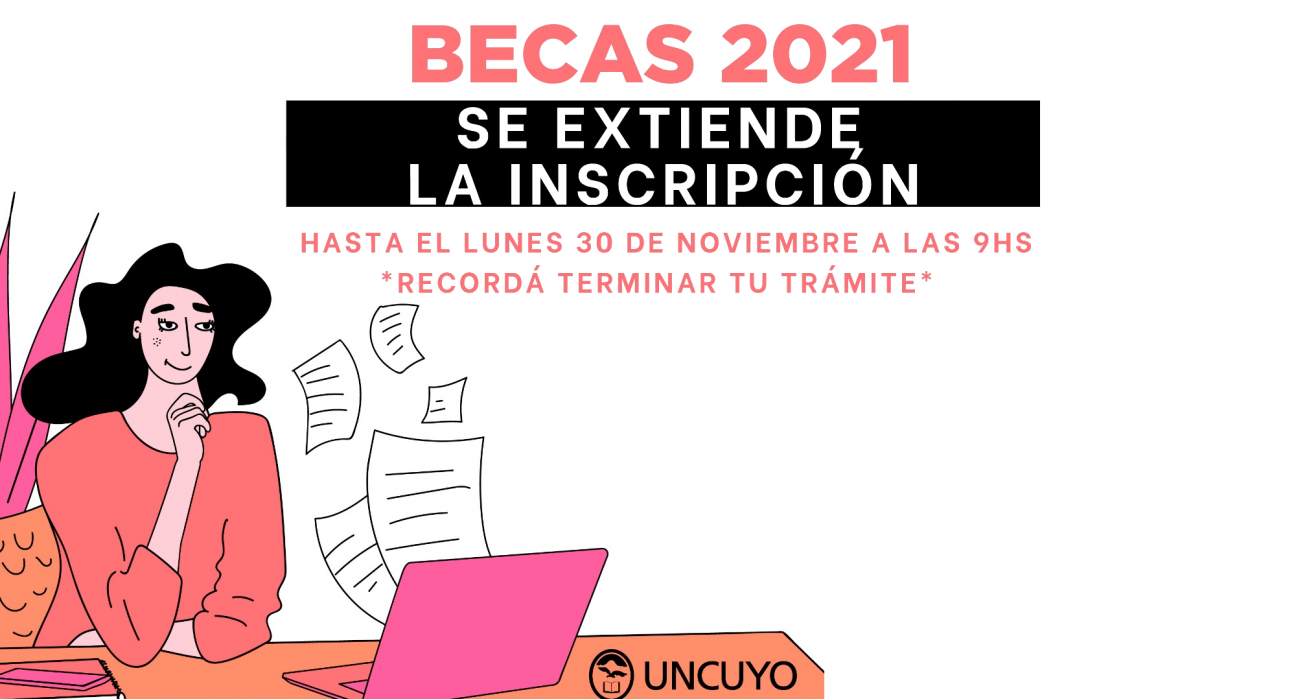 imagen Extensión de plazos Convocatoria Becas Estudiantes 2021.