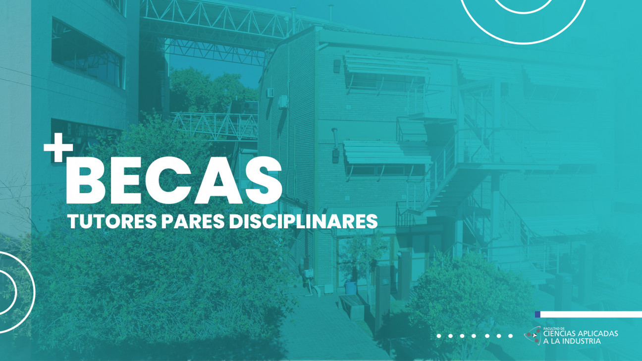 imagen SEGUNDA CONVOCATORIA - BECAS TUTORES PARES DISCIPLINARES TUEV Y BROMATOLOGÍA -