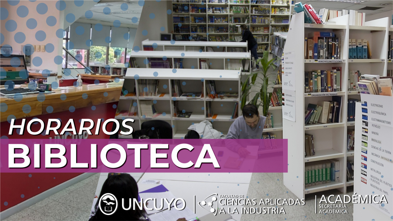 imagen Horarios BIBLIOTECA