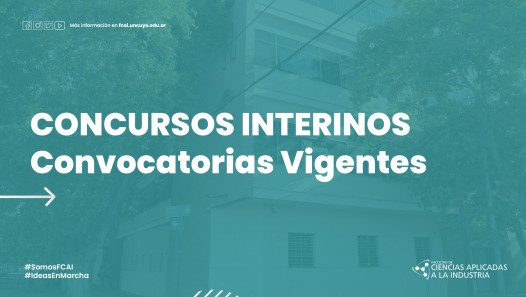 imagen Llamado a CONCURSOS INTERINOS