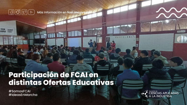 imagen Participación de FCAI en distintas Ofertas Educativas