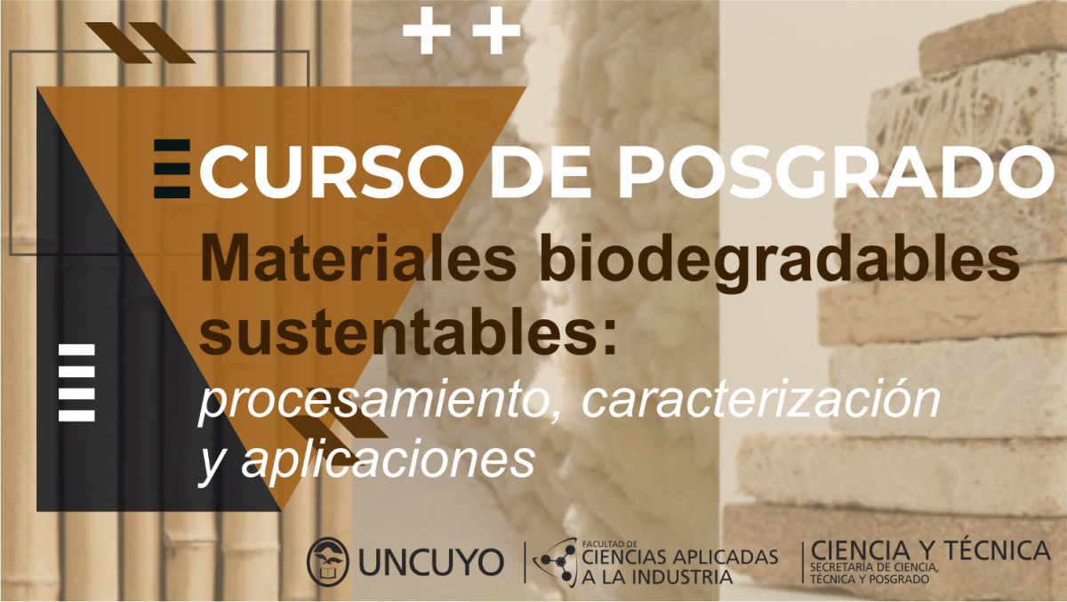 imagen Materiales biodegradables sustentables: procesamiento, caracterización y aplicaciones