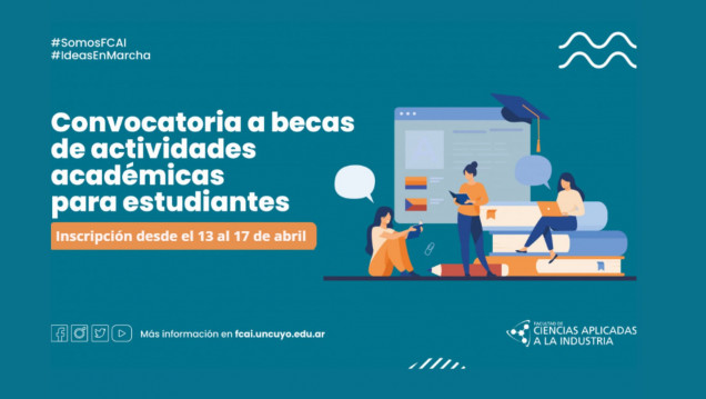 imagen Convocatoria a beca de actividades académicas para estudiantes  