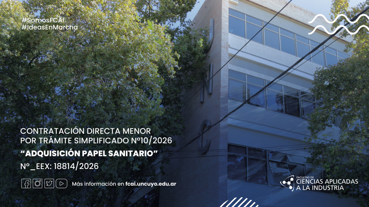imagen CONTRATACIÓN DIRECTA MENOR POR TRÁMITE SIMPLIFICADO Nº10/2026 "ADQUISICIÓN PAPEL SANITARIO" N°_EEX: 18814/2026