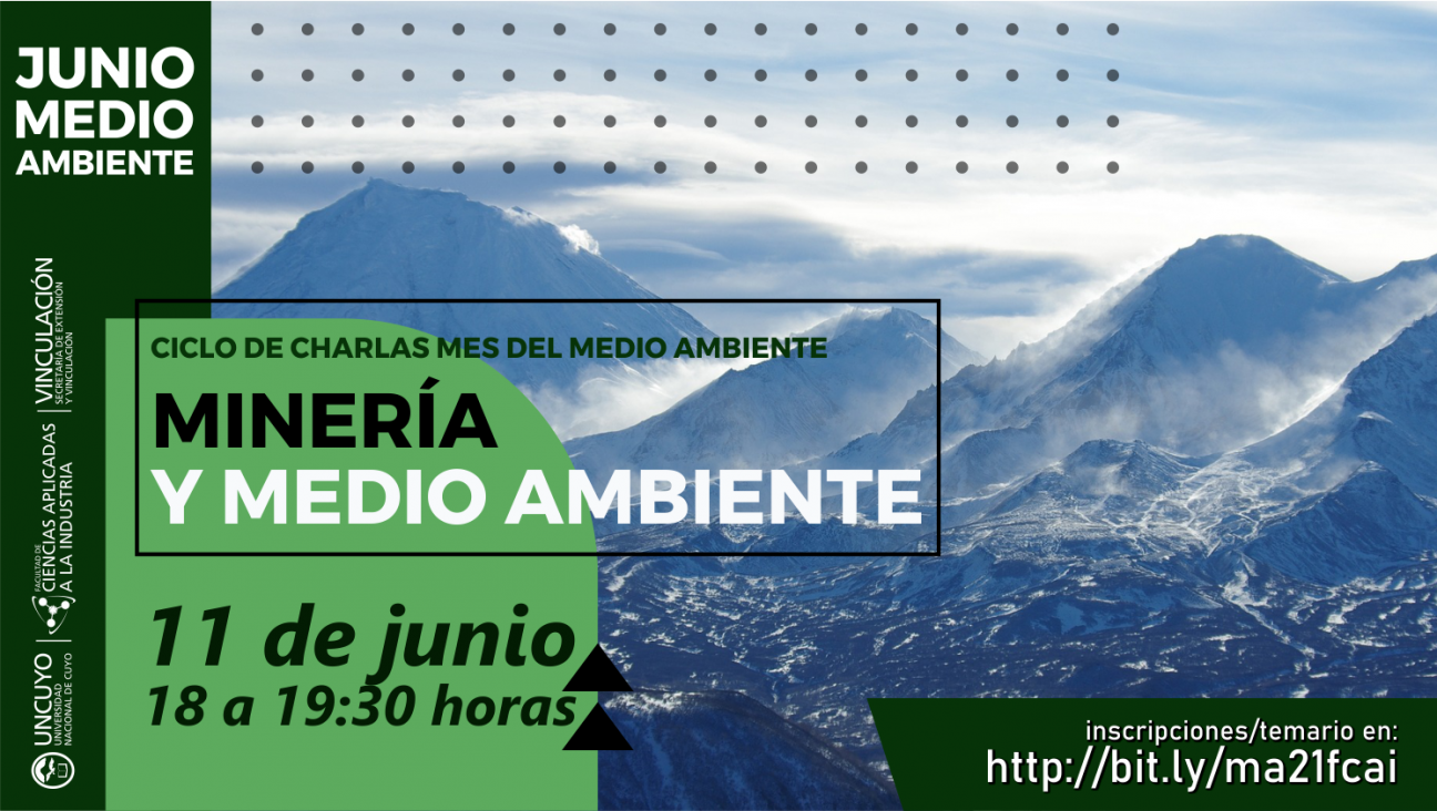 imagen Mes del Medio Ambiente - Charla: Minería y medio ambiente