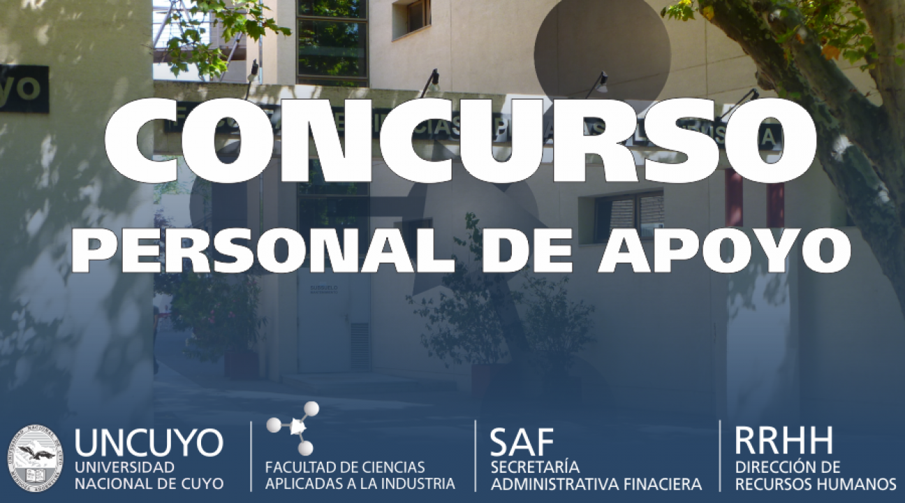 imagen Llamado a Concurso Personal de Apoyo Académico