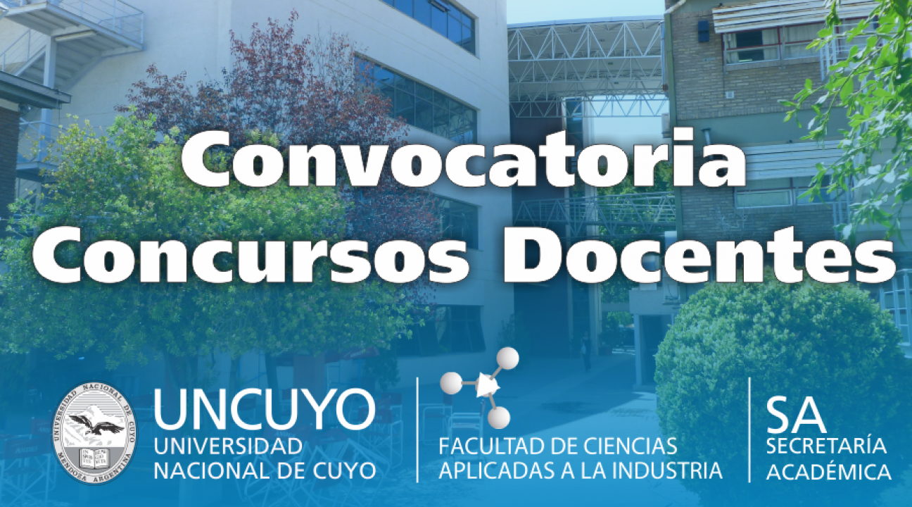 imagen Postulaciones Abiertas a Docentes - Licenciatura en Enología