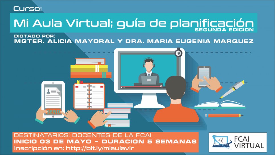 imagen Curso taller: "Mi Aula Virtual: Guía de planeamiento" 2a. ed.
