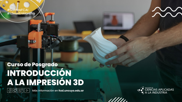 imagen Curso de Posgrado INTRODUCCIÓN A LA IMPRESIÓN 3D