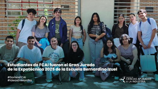 imagen Estudiantes de FCAI fueron el Gran Jurado de la Expotécnica 2025 de la Escuela Bernardino Izuel