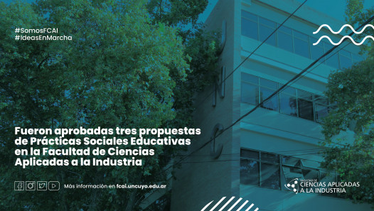 imagen Fueron aprobadas tres propuestas de Prácticas Sociales Educativas  en la Facultad de Ciencias Aplicadas a la Industria.