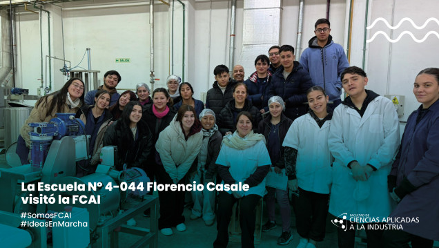 imagen La Escuela Nº 4-044 Florencio Casale visitó la FCAI