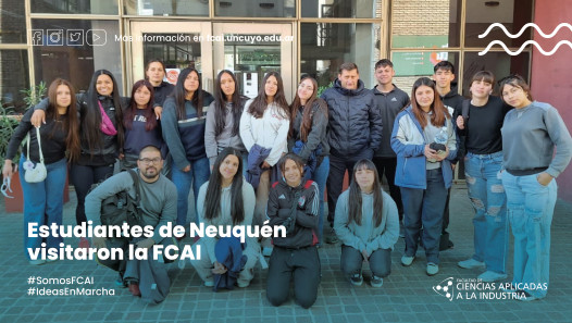 imagen Estudiantes de Neuquén visitaron la FCAI