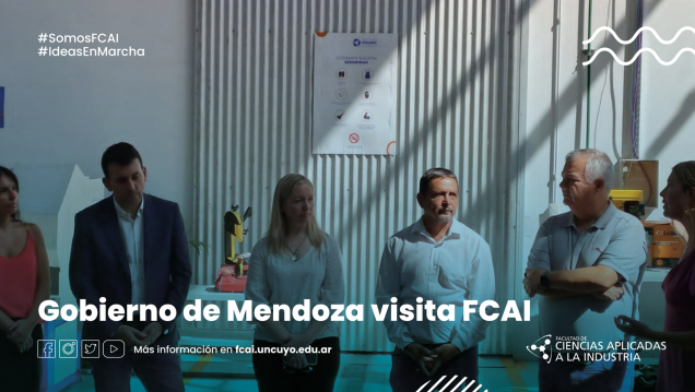 imagen Gobierno de Mendoza vista nuestra facultad