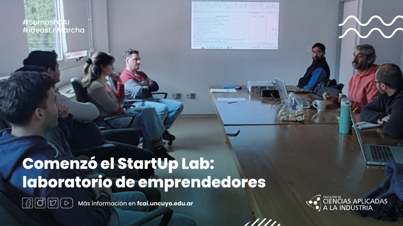 imagen Comenzó el StartUp Lab: laboratorio de emprendedores.