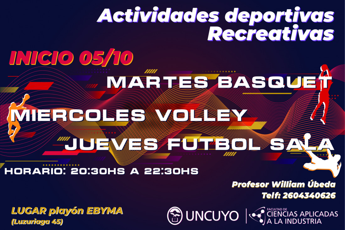 imagen Vuelven las actividades deportivas