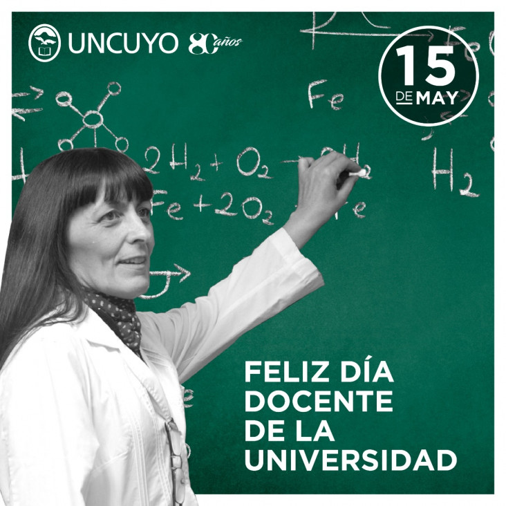 imagen Día del Docente Universitario - 15 de mayo