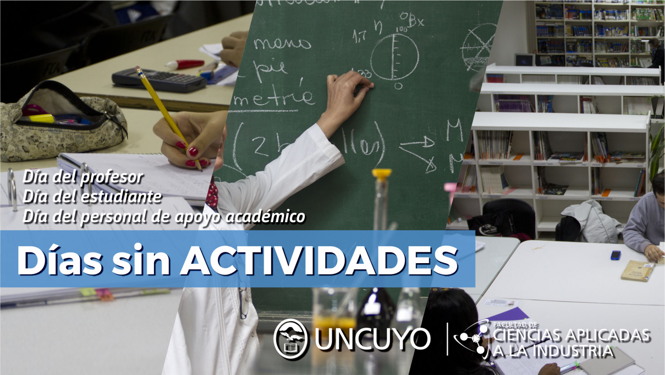 imagen Días sin actividades académicas/administrativas