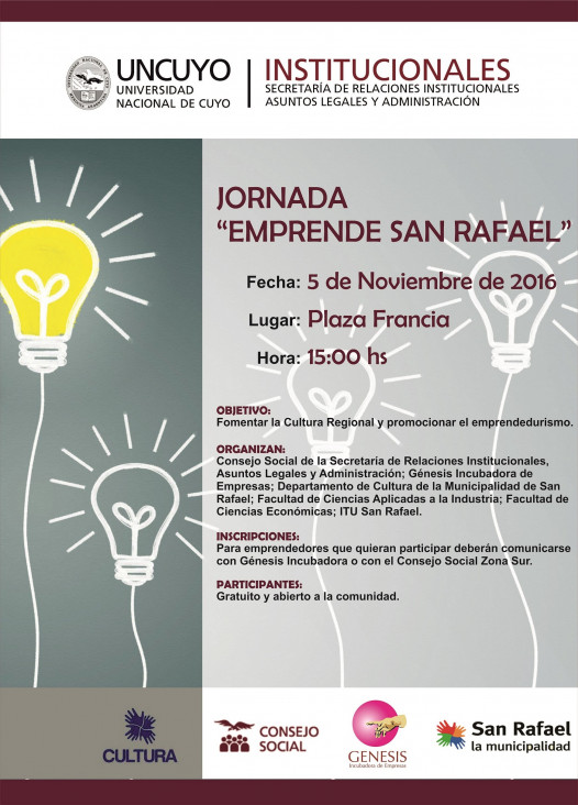 imagen Jornada "Emprende San Rafael"