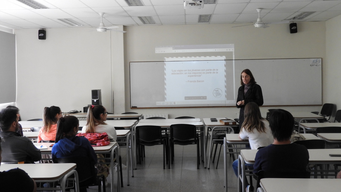 imagen Se realizó una charla por el Programa de Intercambio Estudiantil 