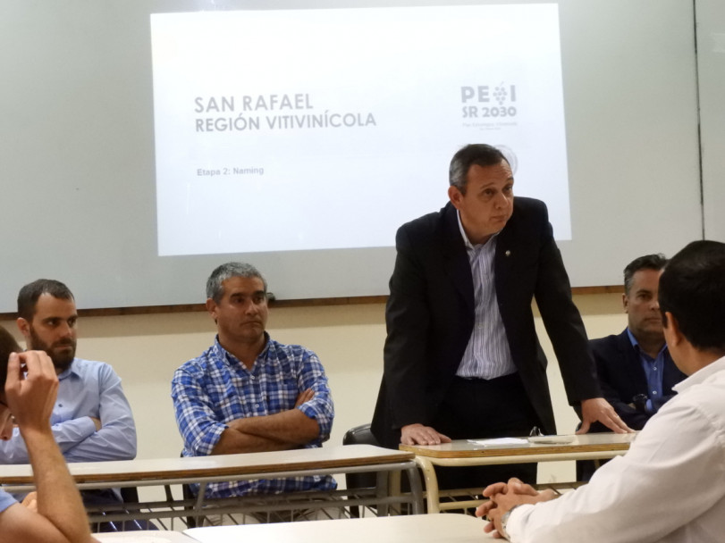 imagen Encuentro Plan Estratégico Vitivinícola San Rafael PEVI 2030 en la FCAI