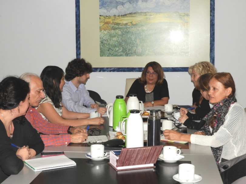imagen Reunión entre referentes del Área de Discapacidad de UNCuyo