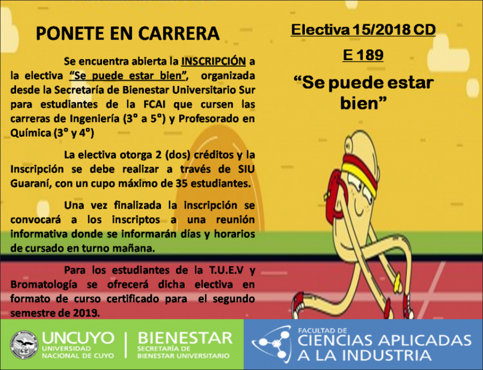 imagen Electiva E 189 - Se puede estar bien -