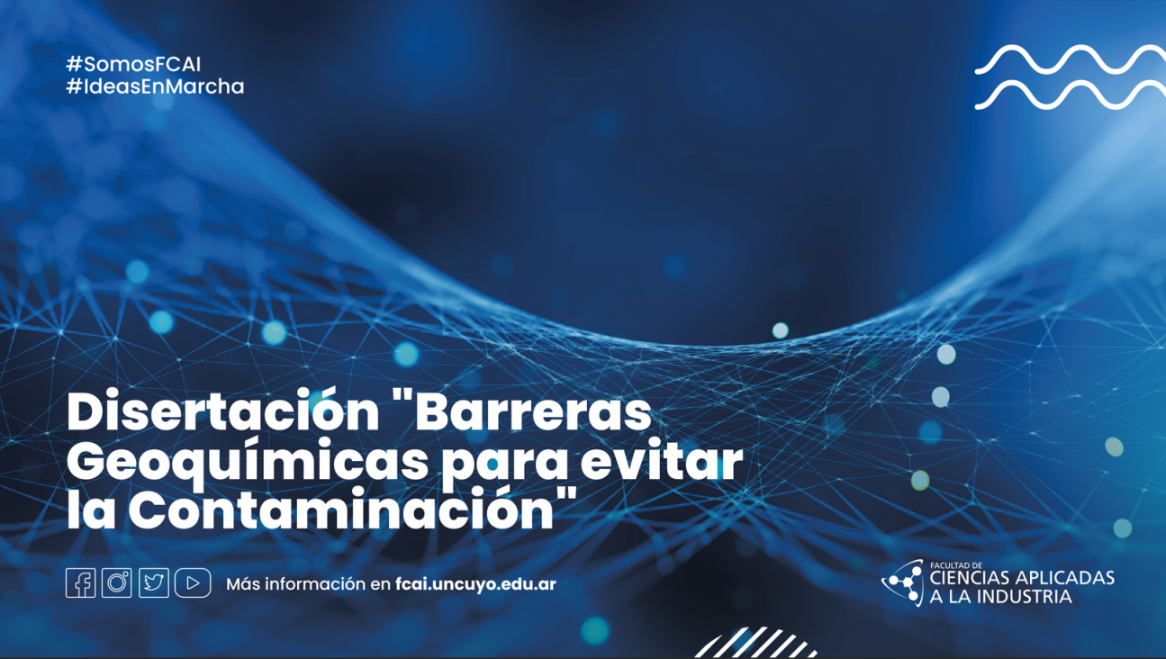 imagen Disertación "Barreras Geoquímicas para evitar la Contaminación"