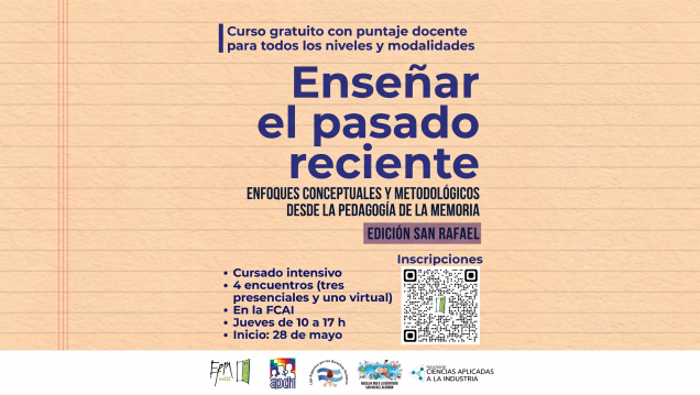 imagen Enseñar el Pasado Reciente