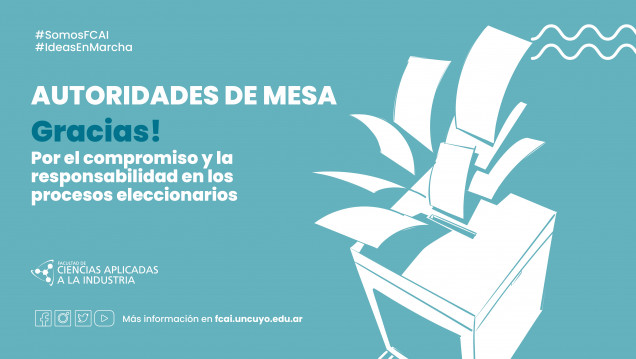 imagen Gracias por el compromiso y la responsabilidad en los procesos eleccionarios