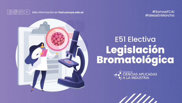 imagen E51 Electiva Legislación Bromatológica