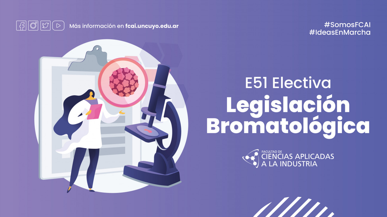 imagen E51 Electiva Legislación Bromatológica